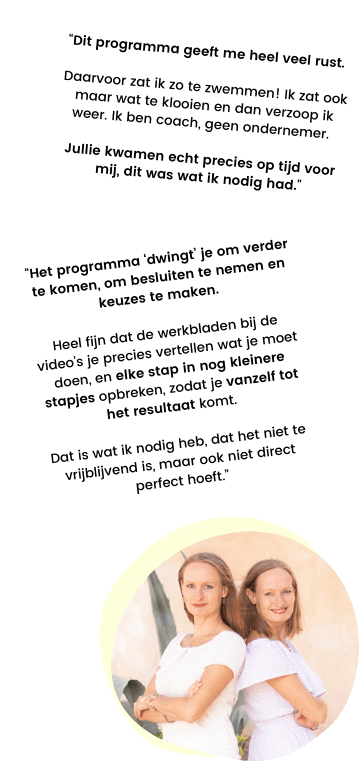 Testimonials Verdubbel je Impact programma mobiel 1