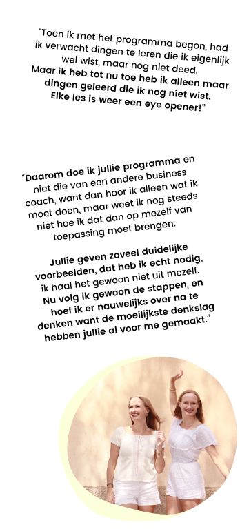 Testimonials VIMM programma in vakjes 1 mobiel deel 1